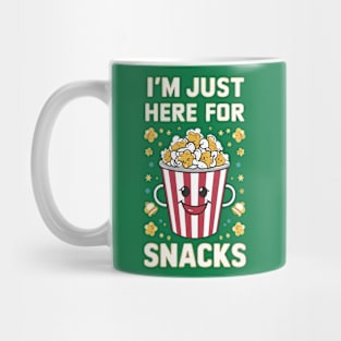 I'm Just Here for the Snacks Mug